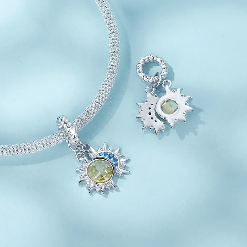 (image for) PANDORA Style Sun and Moon Pendant - SCC2802 - View 4