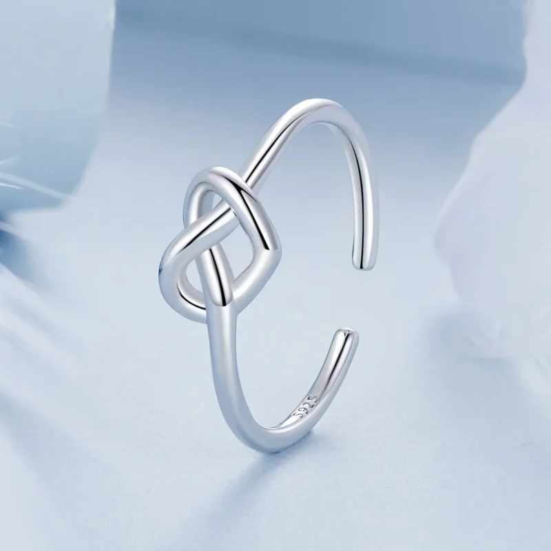 (image for) PANDORA Style Tangled Heart Open Ring - BSR565-E - View 2