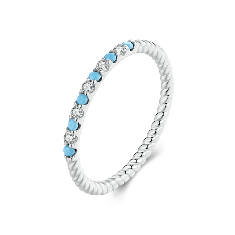 (image for) PANDORA Style Turquoise Ring - SCR1024 - Product Image