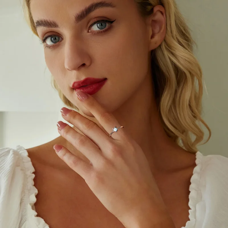 (image for) PANDORA Style Turtle Ring - BSR553-E - View 7