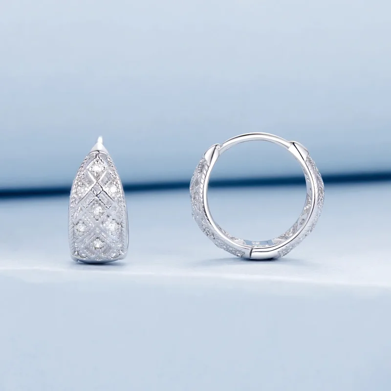 (image for) PANDORA Style Vintage lace earrings - BSE1035 - View 2