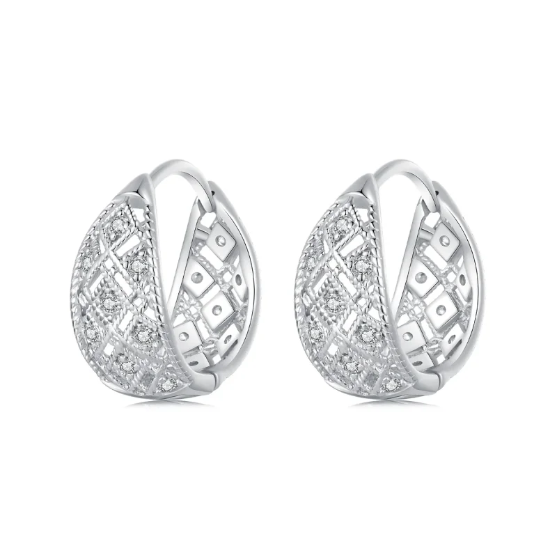 (image for) PANDORA Style Vintage lace earrings - BSE1035 - Product Image