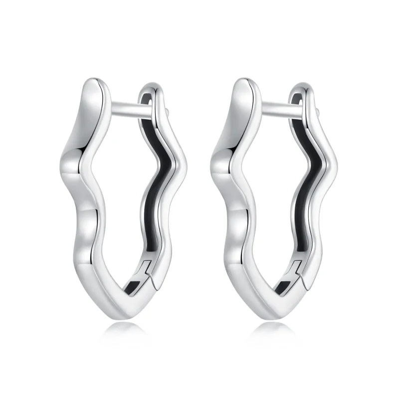 (image for) PANDORA Style Wave earrings - SCE1761 - Product Image