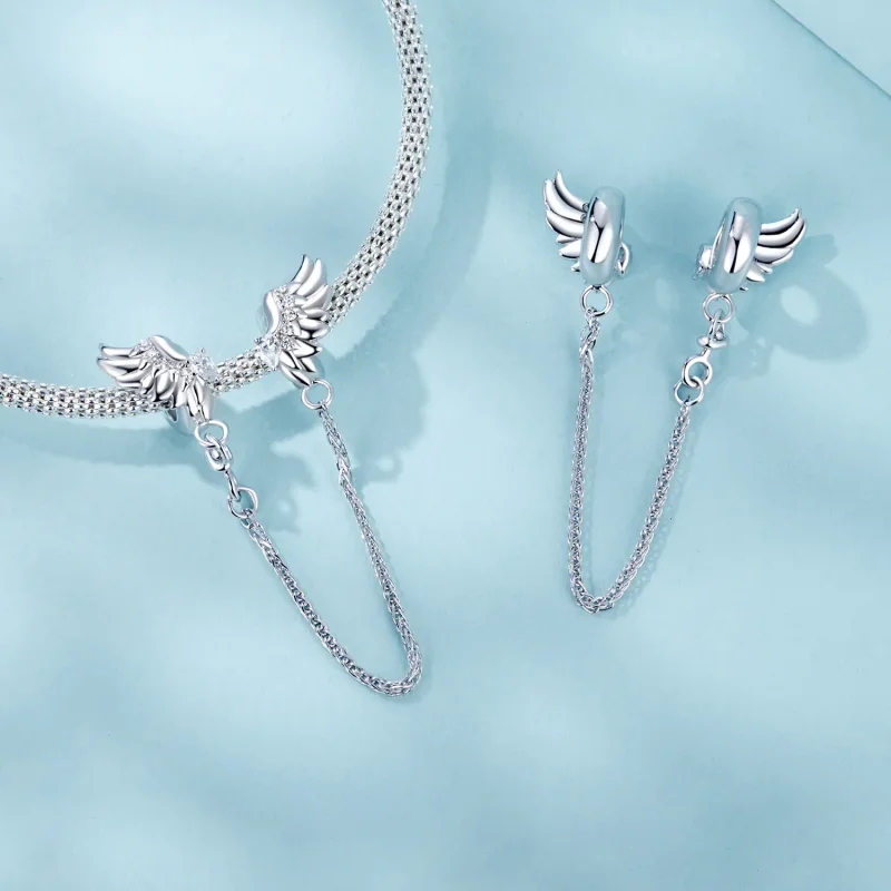 (image for) PANDORA Style Wing safety chain - SCC2779 - View 4