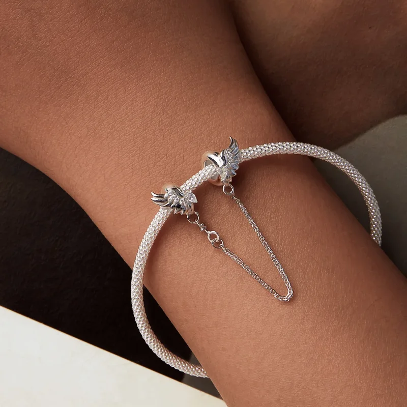 (image for) PANDORA Style Wing safety chain - SCC2779 - View 6