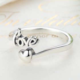 Silver Love For You Ring - PANDORA Style - SCR024