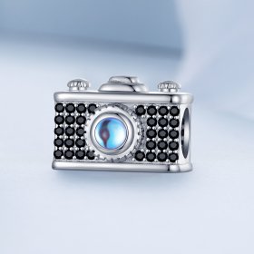 Pandora Style Memory Camera Charm - BSC852