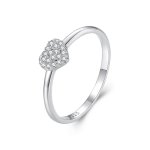 Pandora Style Heart-Shaped Ring (One Certificate) - MSR038