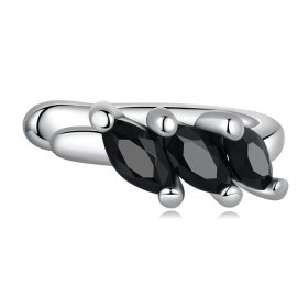 PANDORA Style Black Zircon Ear Clip - SCE1508