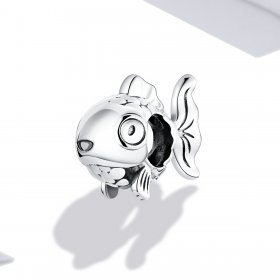 PANDORA Style Cute Goldfish Charm - BSC543