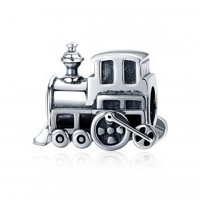 Pandora Style Silver Charm, Vintage Train - SCC507