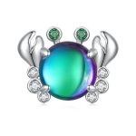 Pandora Style Colorful Crab Charm - BSC848