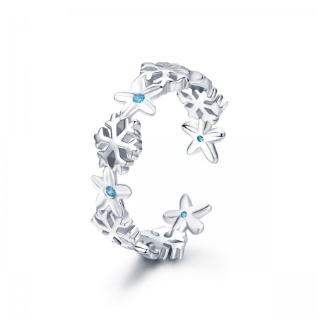 PANDORA Style Snow Flower Open Ring - BSR015