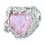 Pandora Style Love Heart Charm - BSC836