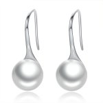 Silver Pure Love Hanging Earrings - PANDORA Style - SCE037