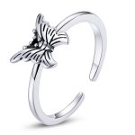 PANDORA Style Swallowtail Butterfly Open Ring - BSR195