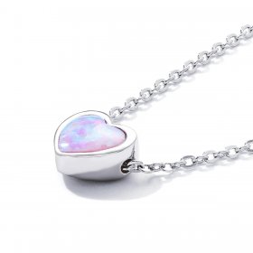 PANDORA Style Opal Love Necklace - SCN471
