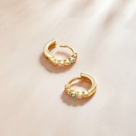 PANDORA Style Shine Hoop Earrings - SCE1166-B