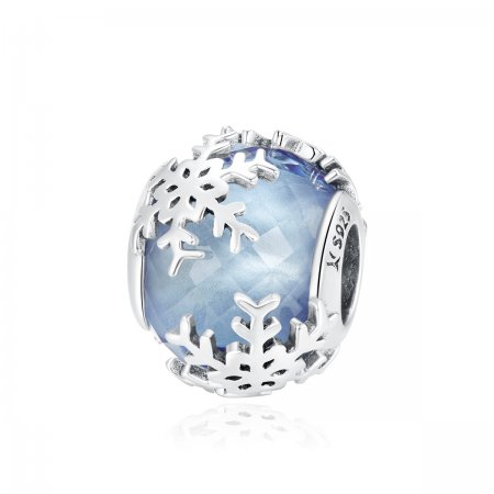 Crystal Snowflake Charm - PANDORA Style - SCC1666