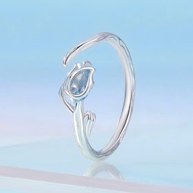 Pandora Style Tulip Open Ring - BSR465-E