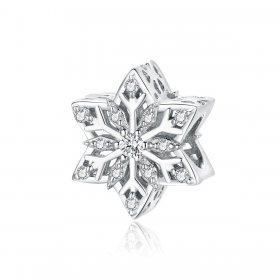 PANDORA Style Shiny Snowflakes Charm - BSC368