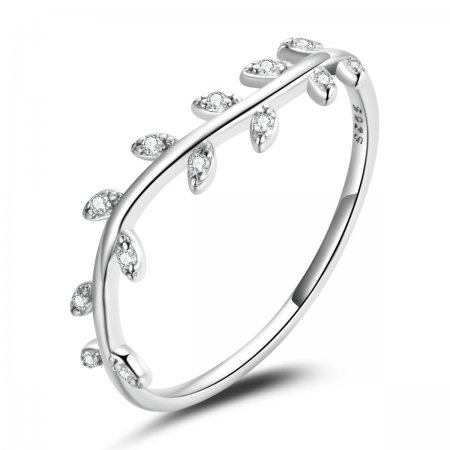 PANDORA Style Beautiful Leaves Ring - BSR210-A