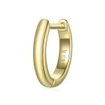 Pandora Style 18ct Gold Plated Hoop Earrings , Simplicity - SCE1093
