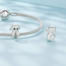 adorable teddy charm in a Pandora style - SCC2586