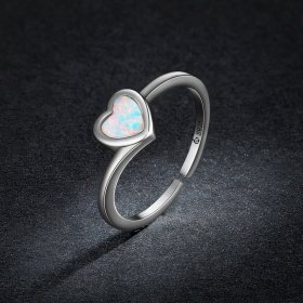 PANDORA Style Opal Love Open Ring - BSR234