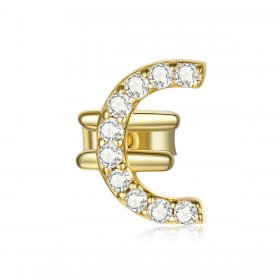 PANDORA Style Secret Symbol - € Stud Earrings - SCE1074