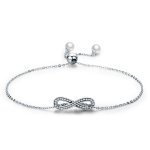Silver Endless Elegance Chain Slider Bracelet - PANDORA Style - SCB056