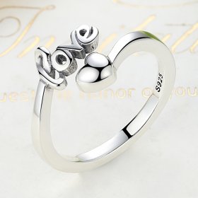 Silver Love For You Ring - PANDORA Style - SCR024