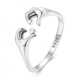 Pandora Style Promise Rings For Couples - SCR902