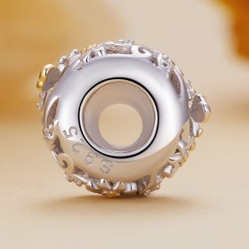 Pandora Style Daisy Bee Silicone Spacer - BSC819
