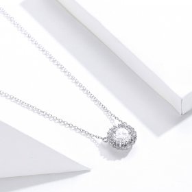 Silver Reminiscences Necklace - PANDORA Style - SCN345