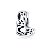 Silver Magic Letter L Charm - PANDORA Style - SCC1229-L