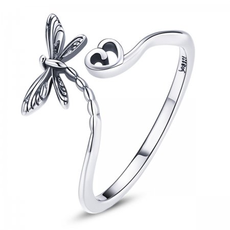 PANDORA Style Love Dragonfly Open Ring - SCR734
