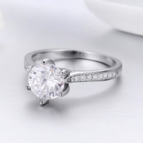 Silver Eternal Grace Ring - PANDORA Style - SCR342