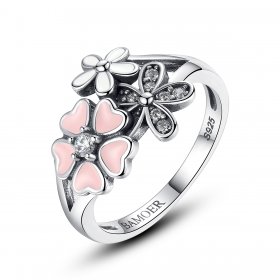 Silver Cherry Blossom Ring - PANDORA Style - SCR004