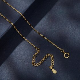 Pandora Style Necklace with Luxury Moissanite - MSN006-B