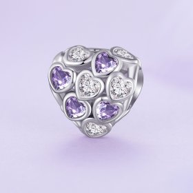 Pandora Style Hearts All Over Charm - SCC2451
