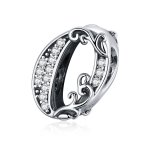 Pandora Style Silver Charm, Number 0 - SCC1418-0