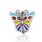 Silver Butterfly Charm - PANDORA Style - SCC1195