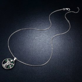 Silver Snuggle Necklace - PANDORA Style - SCN094