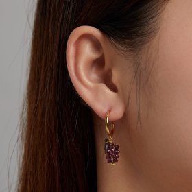 PANDORA Style Glazed Grapes Drop Earrings - SCE1213