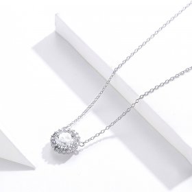 Silver Reminiscences Necklace - PANDORA Style - SCN345