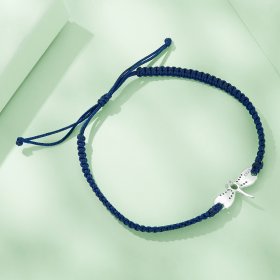 Pandora-inspired Dragonfly Cord Bracelet - BSB111