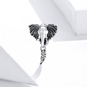 PANDORA Style Elephant With Missing Teeth Charm - SCC1583