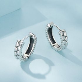 Pandora-inspired Heart Hoop Earrings - SCE1653