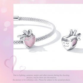 PANDORA Style Pink Heart Charm - SCC2261